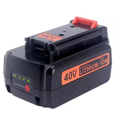 China Tools Battery LBX2040 LBX36 40V 2500mah Lithium Ion Battery for Black & Decker for sale