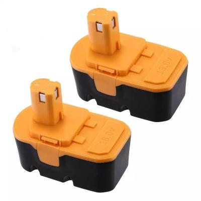 China Machine tools tool battery 18V 1500mah Ni-CD&Ni-MH replacement battery compatible with Ryobi 18V P100 P101 ABP1801 ABP1803 BPP1820 for sale