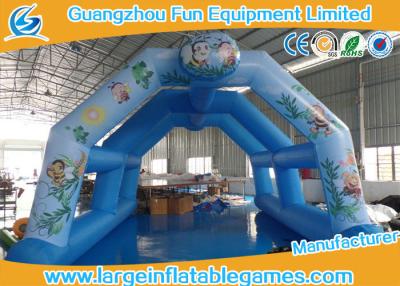 China 0.4mm PVC Inflatable Air Tent Tunnel Fire Retardant Attractive 12 Months Warranty for sale