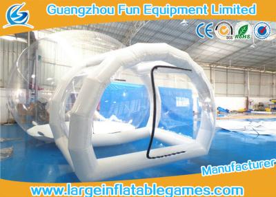 China Outdoor Camping Inflatable Air Tent , Clear Inflatable Lawn Tent Bubble for sale