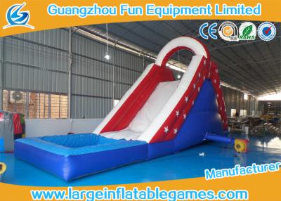 China Single Lane Super Clown Inflatable Water Slide With Logo Printing , CE Certificate with pool for sale