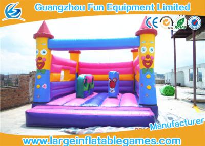 China Full Printing Frozen Inflatable Moonwalk Bounce House Combo For Indoor Party for sale