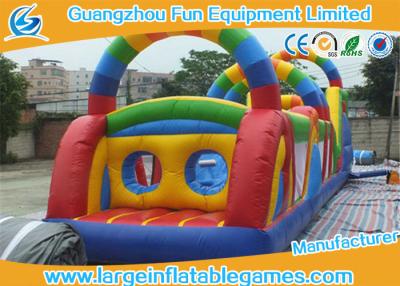 China Jumping Obstacle Course For Kids , Bouncy Obstacle Course Jumper Rental for sale