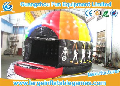 China Alquiler animoso del castillo del aire de la gorila de la bóveda inflable divertida del disco para el parque de atracciones en venta