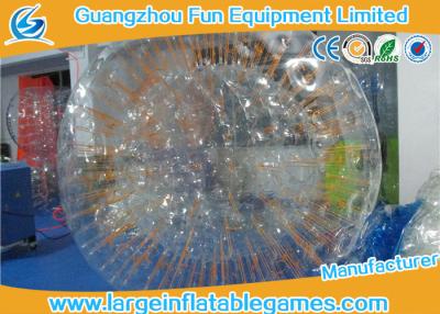 China Clear TPU Snow Zorb Inflatable Ball , Giant Hamster Ball For Outdoor Activities for sale