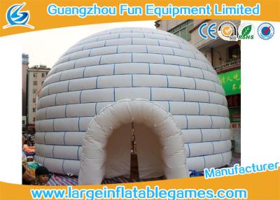 China Huge PVC Tarpaulin Inflatable Air Tent Globe Dome Tent For Party , Event for sale