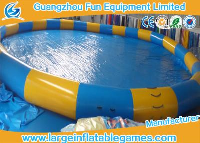 China Indoor / Outdoor Kids Above Ground Inflatable Pool For Backyard Water Game for sale