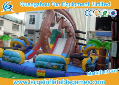 China Pirate Large Inflatable Games Inflatable Fun City Water Park For Outdoor Events for sale