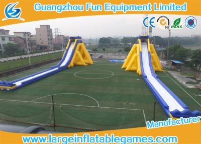 China PVC Material Commercial Large Inflatable Dry Slide With Print For Adult Kids for sale