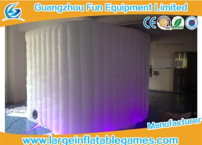 China Pvc Coated Oxford Inflatable Photo Booth Lighting Air Tent For Promotional for sale