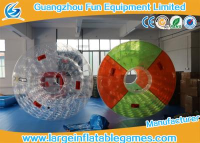 China Colorful Professional Inflatable Water Roller For Outside Pool Toys 2.7 * 2.4 * 1.8m for sale