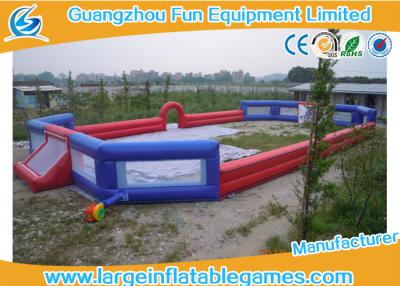 China 3 Years Warranty Inflatable Football Field / Inflatable Soccer Pitch For Adults for sale