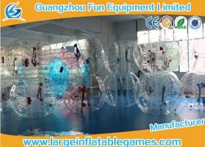 China 1.5m Inflatable Bubble Soccer Ball Human Hamster Ball Bumper Football Zorbing Ball for sale