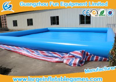 China 0.9mm Plato Pool van het het Geteerde zeildoek de Opblaasbare Water van pvc voor Spelen van het Water de Drijvende Park Te koop