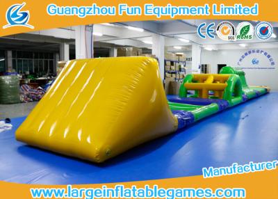 China Funny Inflatable Water Park Games / Inflatable Water Obstacle 0.6mm / 0.9mm Thickness for sale