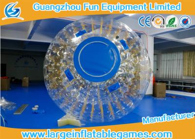 China Ein Eingang aufblasbarer Zorb-Ball 0.7mm TPU mit Reißverschluss, Digital-Drucken zu verkaufen