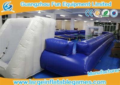 China PVC Tarpaulin Inflatable Football Pitch / Inflatable Soccer Playground for sale