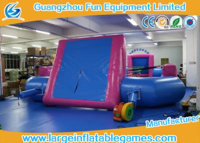 China Durable PVC Tarpaulin Inflatable Football Pitch / Inflatable Soccer Playground for sale