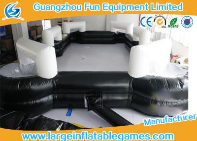 China Eco-friendly 0.5mm PVC Tarpaulin Inflatable Billiard Arena With Logo Printing for sale