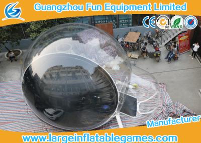 China Transparente aufblasbare Werbungs-Produkte/aufblasbarer Schnee-Ball für Autoausstellung zu verkaufen