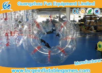 China Heat Sealed Transparent Pvc Inflatable Bubble Ball 2 Years Warranty for sale