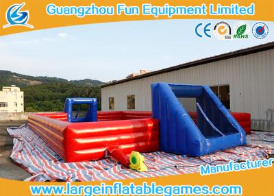 China Large Inflatable Outdoor Soccer Field / Inflatable Football Court for sale