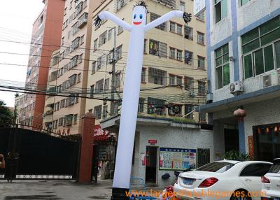 China White  Inflatable Advertising Products / Outdoor Advertising Inflatable Sky Dancers for sale