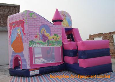 China Inflatable Princess Castle Bounce House , inflatable jumping castle OEM and ODM  service for sale