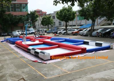 China PVC Tarpaulin Inflatable Zorb Rump Outdoor Race Track With Digital Printing for sale