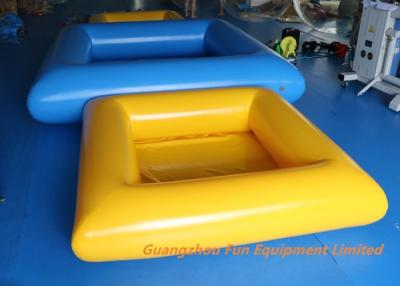 China 0.9mm Plato PVC Tarpaulin Inflatable Swimming Pool Water Slides For Kids And Adult for sale