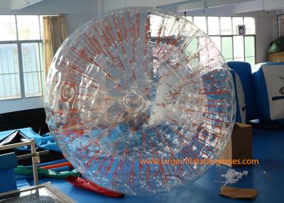 China 2.8*1.8m Transparent Inflatable Zorb Ball Inflatable Pool Zorb Hamster Ball for sale