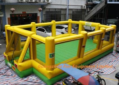 China Inflatable Soap Football Field Soccer Football Field Big Outdoor Sport Games for sale