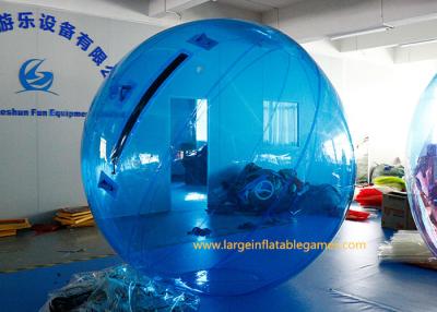 China Bola de passeio da água inflável gigante azul de Durablem impermeável para a água que anda com CE à venda