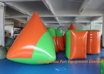 China Durable 0.9mm PVC Tarpaulin Inflatable Sport Games , Blow Up Bunkers for sale