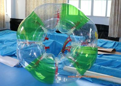 China Colorful stripe  Inflatable Bumper Ball Football Sports , Bubble Soccer Ball With  CE for sale