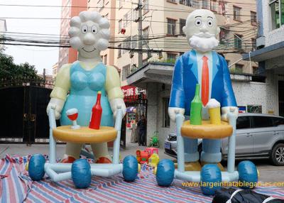 China Commercial Inflatable Cartoon Characters Display With Logo Printing /  inflatable sarah for sale