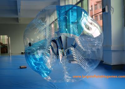 China 0.7mm TPU 1.5m Inflatable bumper ball Blue Striped  with  CE / EN14960 / EN71 / SGS for sale