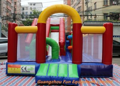 China Prova da água e castelo Bouncy inflável de encerado do PVC de Plato da resistência de fogo à venda