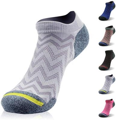 China Anti-slip Running Unisex Dry Cushioned Stocking Cut Bamboo Fiber Socks for sale