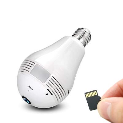 China Phone Vandal-proof App Smart Home CCTV 360 Degree Wifi Camera Bulb Wireless Panoramic Camera for sale