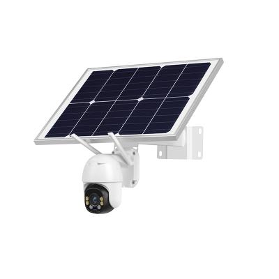 China NEW TECHNOLOGY NIGHT VISION Microwave Motion Detection 3.7V Low Power 4G Radio Solar CCTV Camera For Outdoor for sale