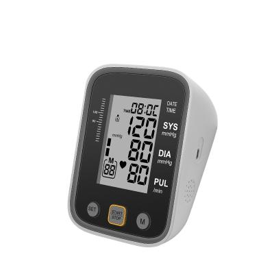 China Plastic Medical Electronic Type Life Care Digital Blood Pressure Sphygmomanometer Arm Monitor for sale