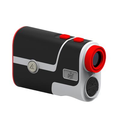 China EM Mini Golf Scope Rangefinder 1500 Meters Digital Range Finder Telescope With Speed ​​Gauge 110 * 71 * 39 mm for sale