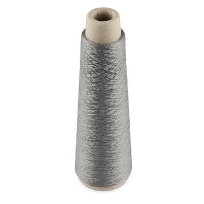 China Conductive Core Sewing Thread Stainless Steel Spun Wire High Temperature Resistant Conductive Metal Sew Thread for sale