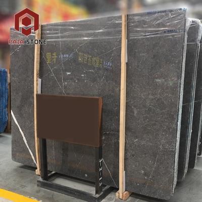 China Modern Polished Gray Marble Tile Flooring, Cicilia Gray Marble Price From Tunisia Marble for sale