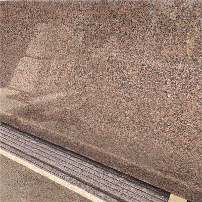 China Modern Outdoor Red Granite Random Granite Slabs Decoration Red Multicolor for sale