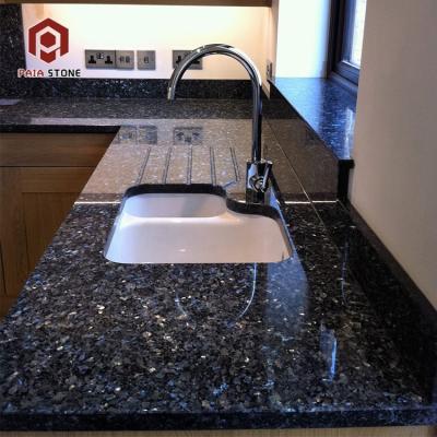 China China Modern Blue Pearl Granite Slabs, Blue Pearl Granite Edges, Chinese Granite Colors for sale