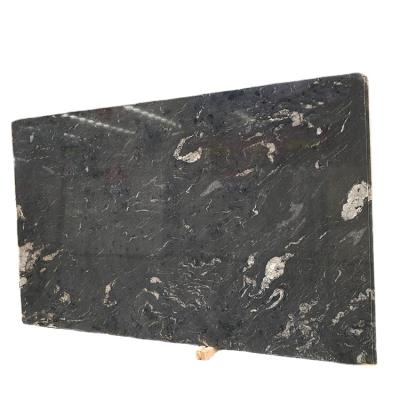 China Modern Cosmic Black Granite Countertops Granite Bench Tops Cosmic Black Granite Slabs for sale