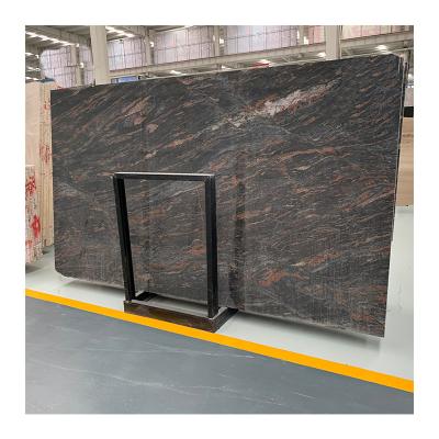 China Modern Tropical Black Granite Slabs Tiles Brazil Black Granite Price for sale