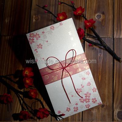 China Wholesale Europe Wedding Invitation Card Laser Cut Cover CW0001 for sale